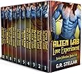 Alien Lab Love Experiment Series Collection: Books 1-10: An Alien Sci-fi Romance