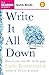 Write It All Down by Cathy Rentzenbrink