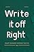 Write It Off Right by Mark Banks