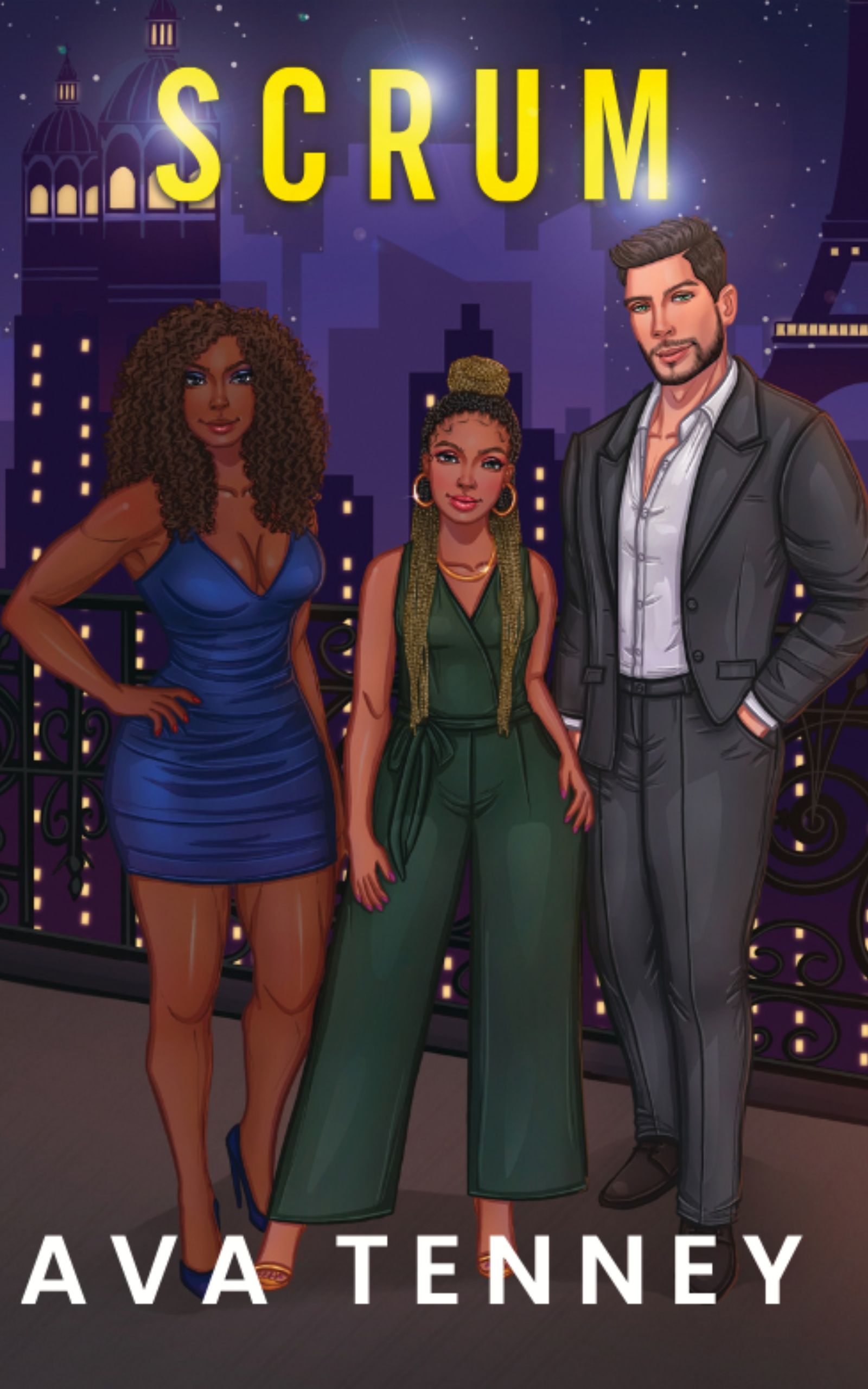 Scrum: A Dark Romance MFF Novella (The Hawks Book #1)