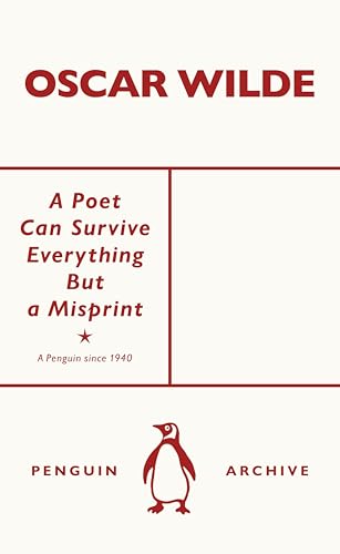 A Poet Can Survive Everything But a Misprint (Paperback)