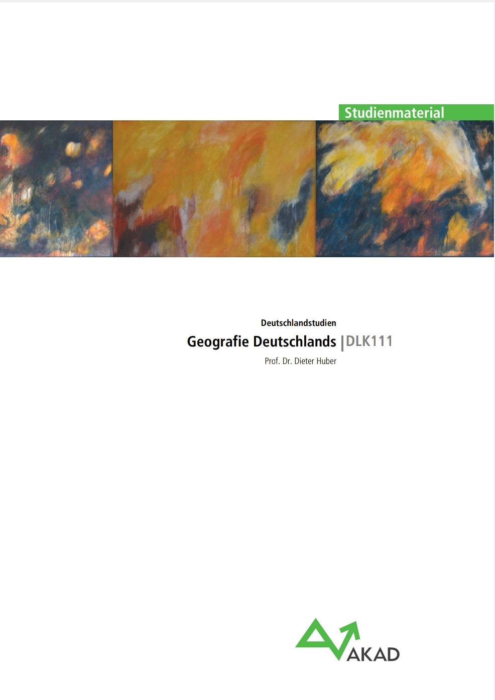 DLK111: Geographie Deutschlands (DLK11: Deutschlandstudien, #2)