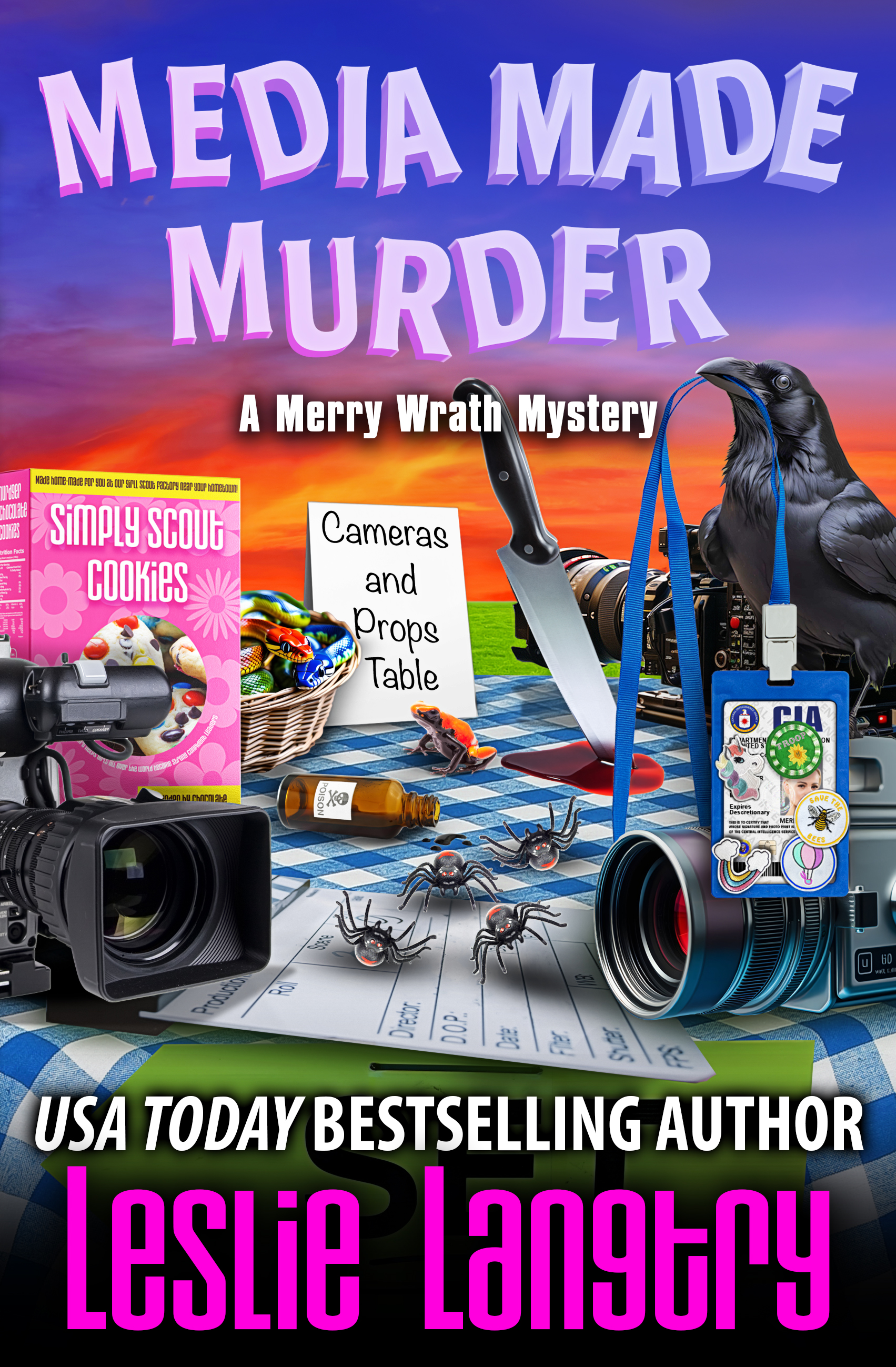 Media Made Murder (Merry Wrath Mysteries, #33)
