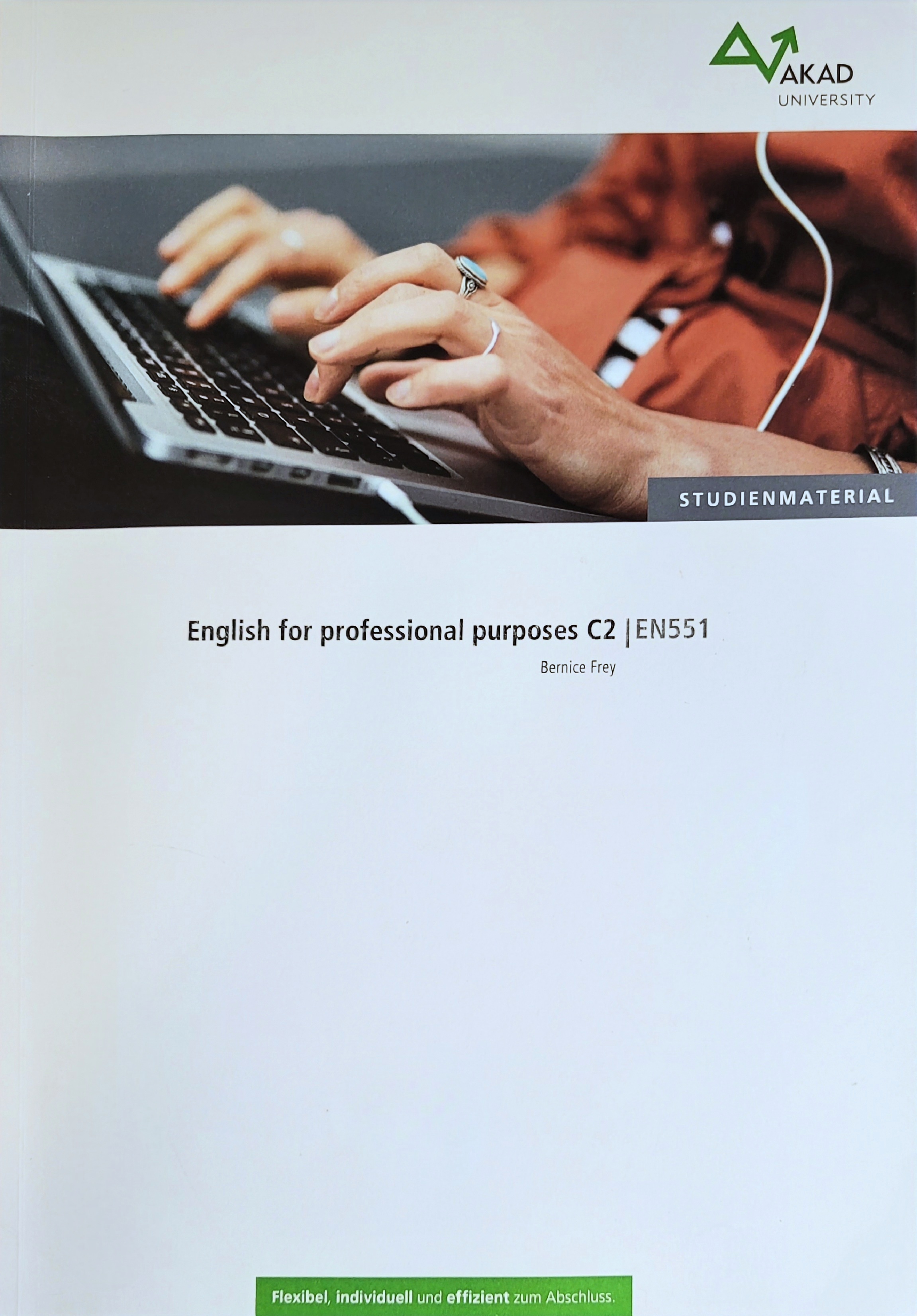 EN551: English for professional purposes C2 (ENC23: English for professional purposes C2, #1)