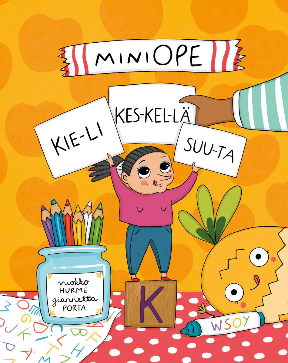 Miniope kieli keskellä suuta (Hardcover)