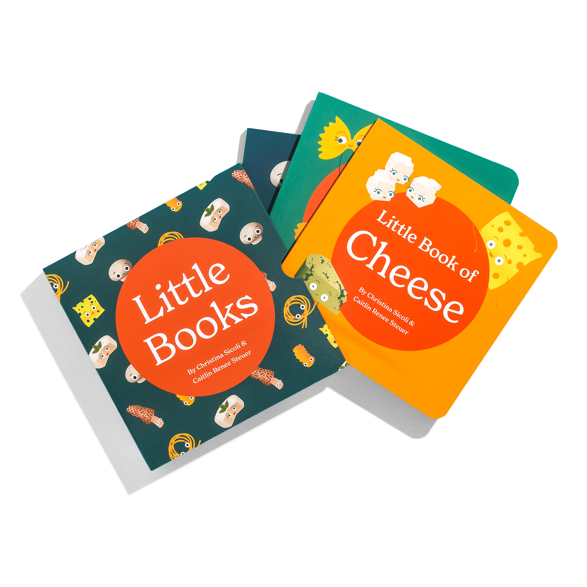 Little Books Tasty Collection: A 3 Board Book Box Set for Babies and Toddlers (Little Book of Pasta, Little Book of Cheese, Little Book of Fungi) - A Unique Foodie Baby Shower Gift for New Parents