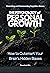 The Psychology of Personal Growth by Marcel Jud