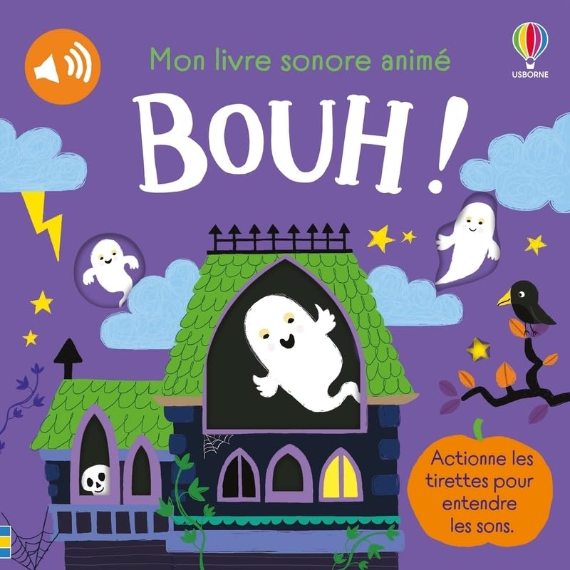 Bouh ! - Mon livre sonore animé - Dès 6 mois (Paperback)
