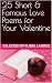 25 Short & Famous Love Poem...