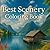 Best scenery coloring book by RAM .