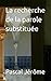 La recherche de la parole s...