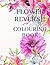Flower Reverse Colouring Bo...