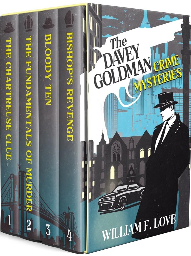 The Davey Goldman Crime Mysteries: Books 1-4 (Bishop Regan and Davey Goldman Mystery #1-4)