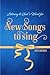 New Songs to Sing by Anne Bremer