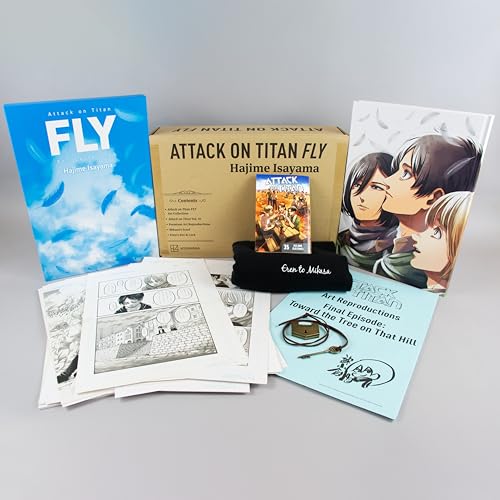 Attack on Titan 35: FLY Collector's Box Set (Hardcover)