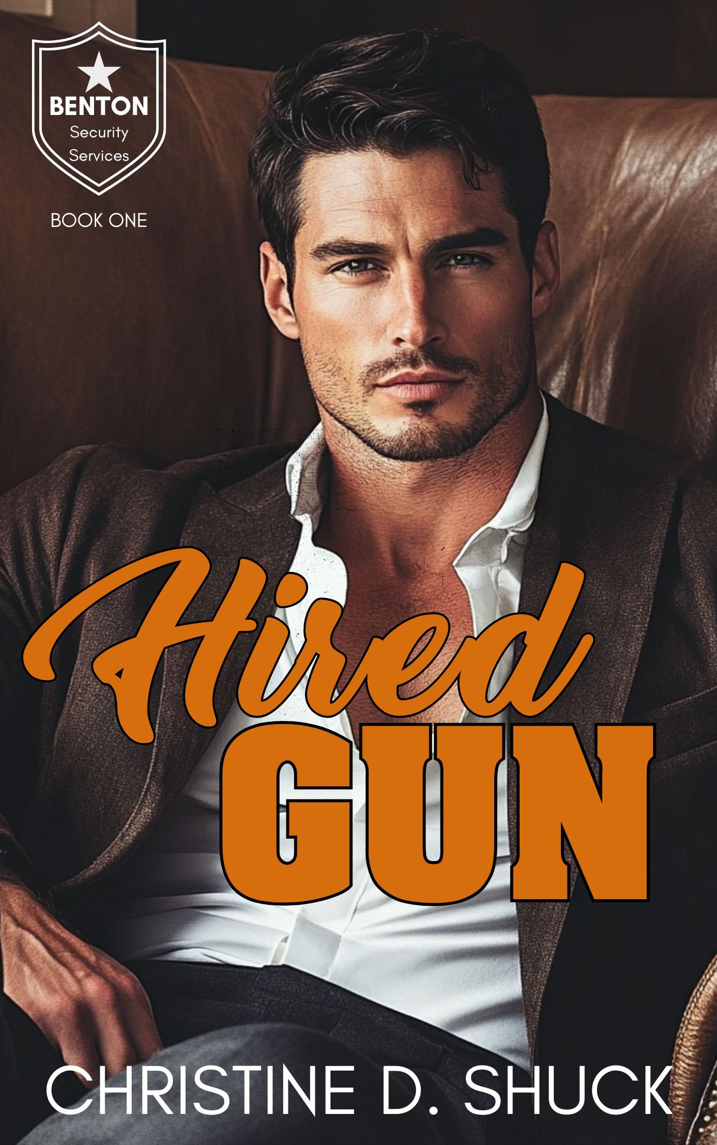 Hired Gun: a hot, sexy thriller with HFN ending! (Benton Security Services Book 1)