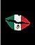 Kiss Mark Lips: Mexico Flag...