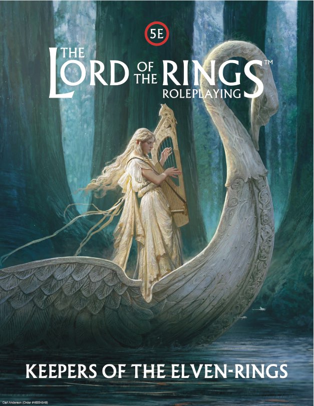Lord of the Rings Roleplaying 5E: Keepers of the Elven-Rings