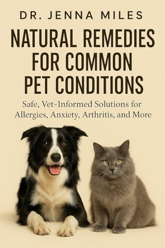 Natural Remedies for Common Pet Conditions: Safe, Vet-Informed Solutions for Allergies, Arthritis, Anxiety & More—Support Your Dog’s and Cat’s Health Naturally at Home (Kindle Edition)