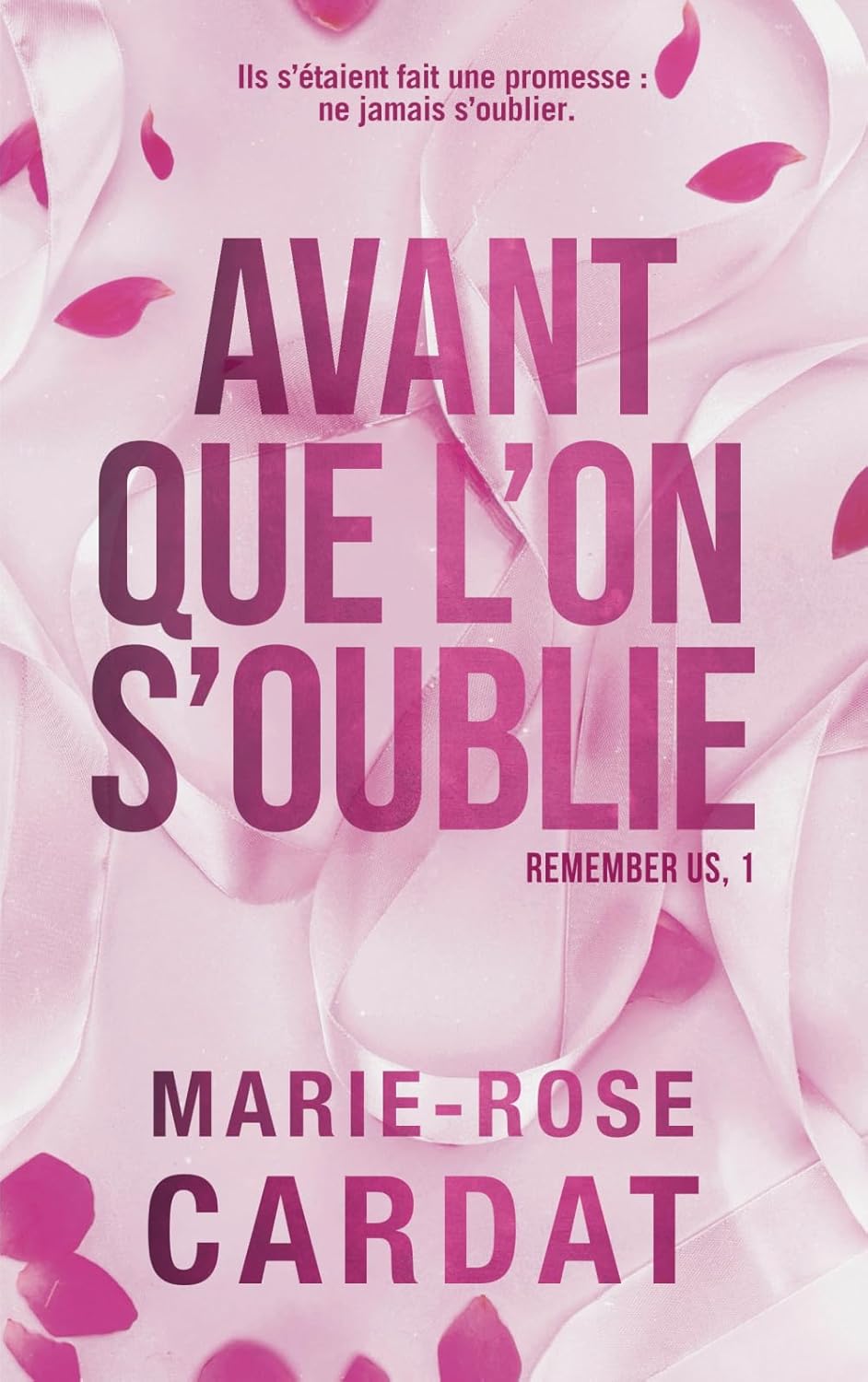 Avant que l'on s'oublie (Remember Us, #1)