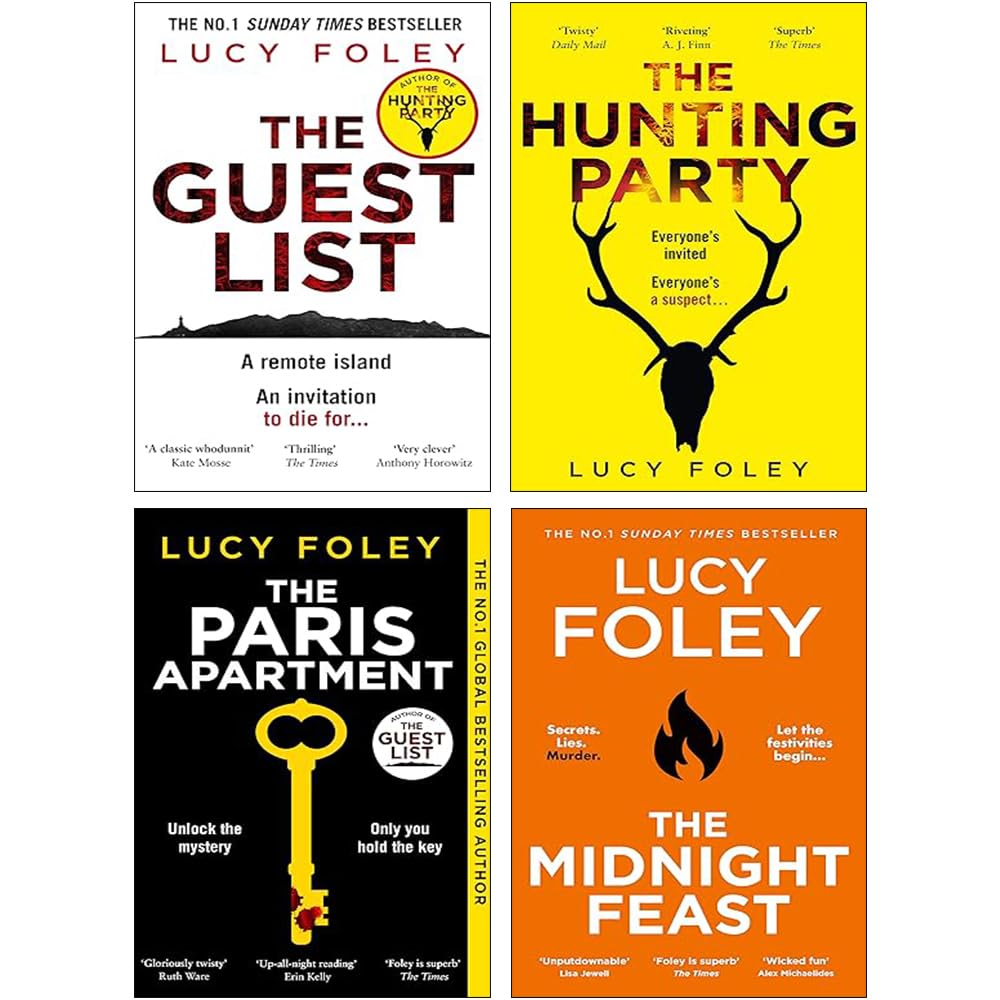 The Midnight Feast / The Paris Apartment / The Hunting Party / The Guest List
