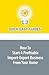 How To Start A Profitable I...