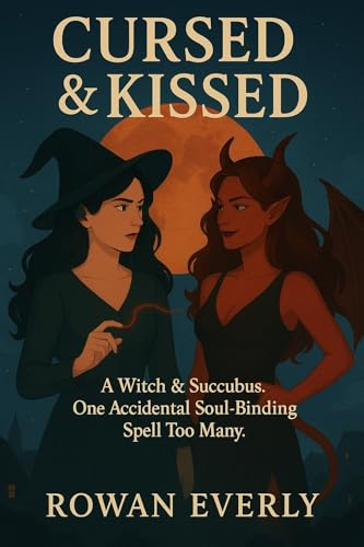 Cursed & Kissed: A Witch. A Succubus. One Accidental Soul-Binding Spell Too Many. (Enchanted Hearts: The Mystic Romance Series)