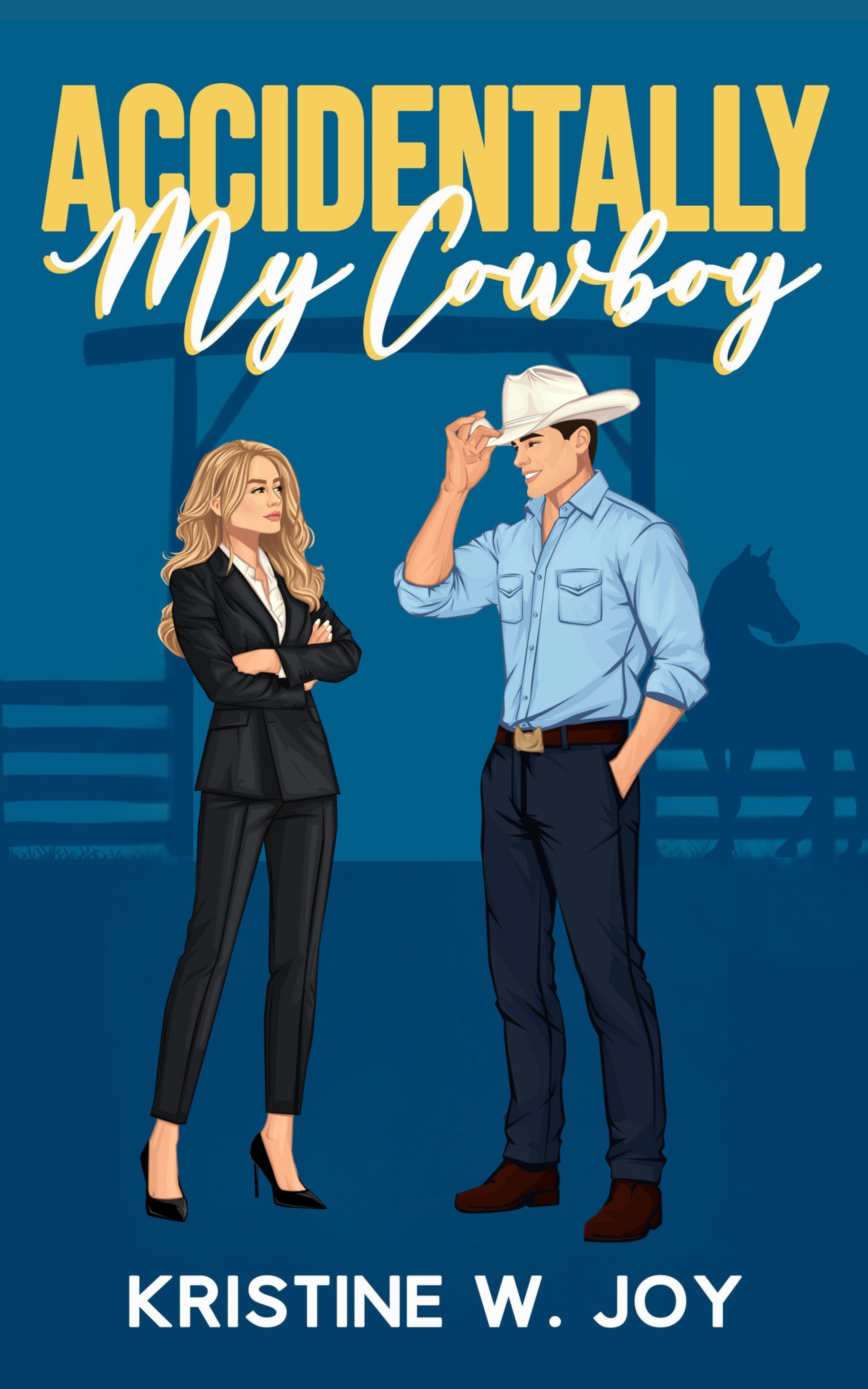Accidentally My Cowboy (Brothers of Lucky Seven Ranch, #2)