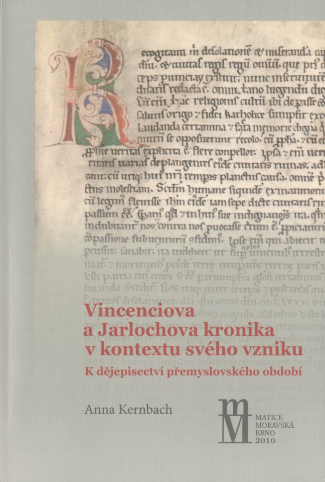 Vincenciova a Jarlochova kronika v kontextu svého vzniku (Paperback)