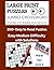 Large Print Puzzles Jumbo Crosswords by Lynnie Lo