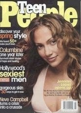 TEEN PEOPLE Magazine May 2000 Jennifer Lopez cover, David Grohl