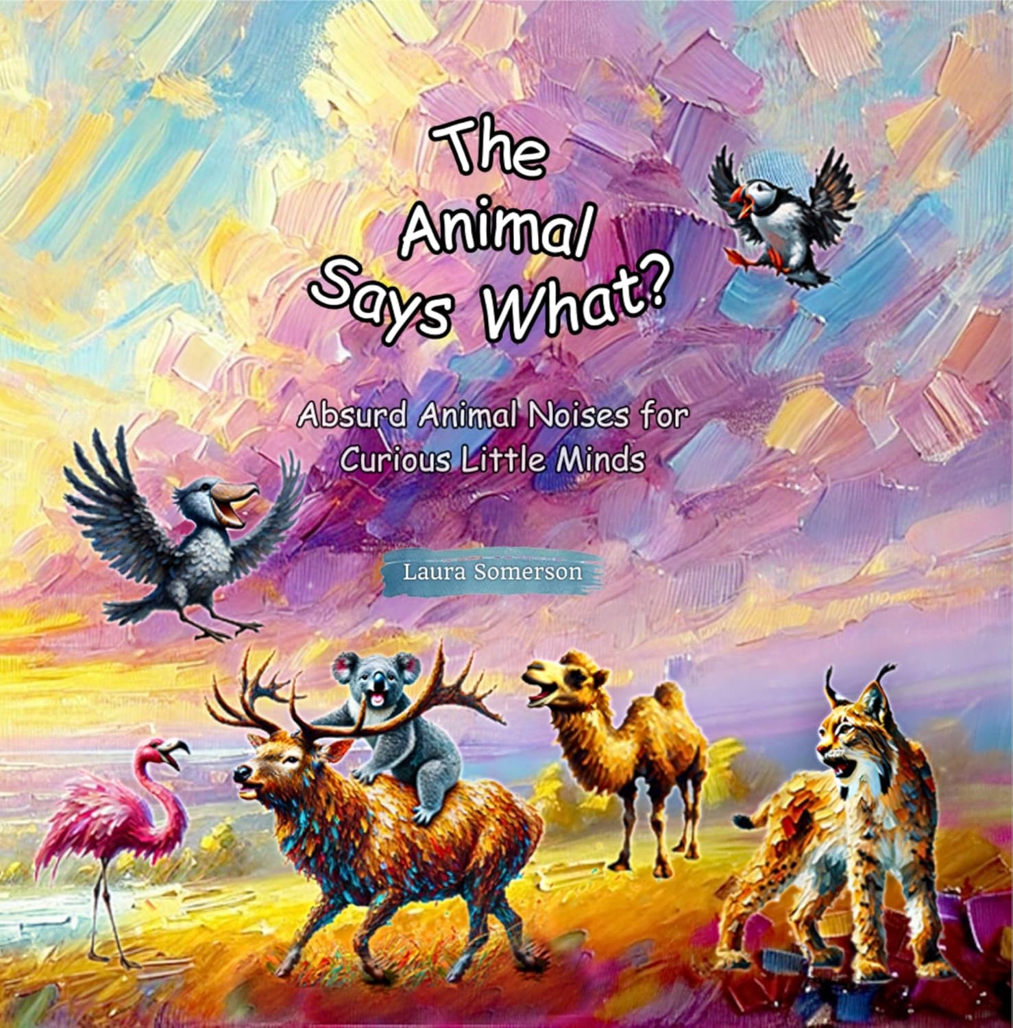 The Animal Says What? Absurd Animal Noises for Curious Little Minds (Kindle Edition)