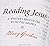 Reading Jesus: A Writer's Encounter with the Gospels