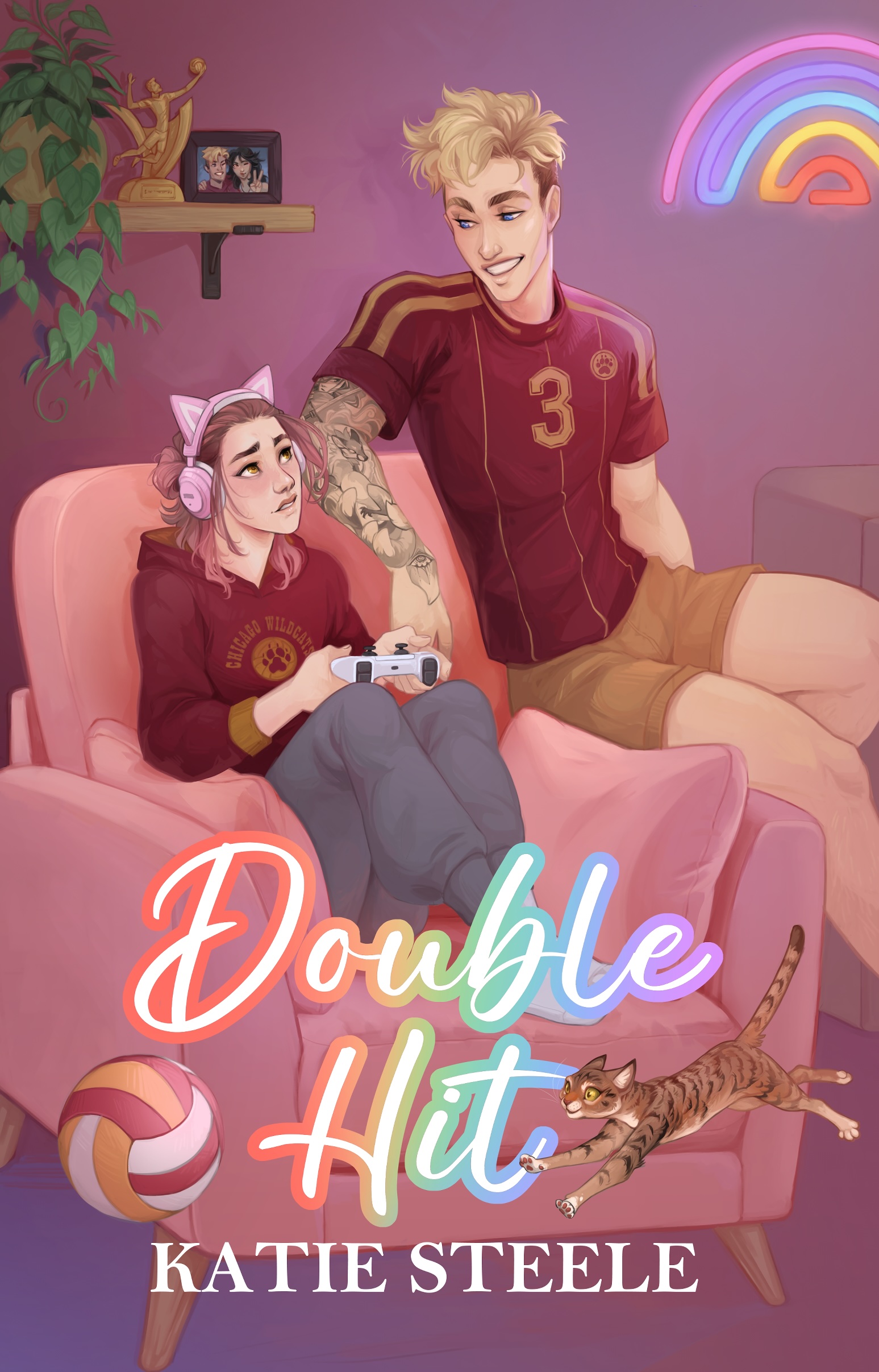 Double Hit (Chicago Cats #1)