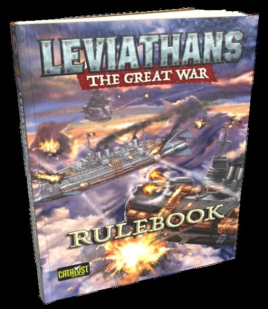 Catalyst Game Labs, Leviathans The Great War Rulebook - For Ages 14 and Up (Hardcover)