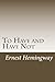 To Have and Have Not