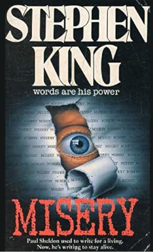 Misery by Stephen King — book cover