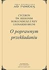 O poprawnym przekładaniu