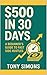 $500 in 30 Days: A Beginner...