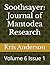 Soothsayer: Journal of Mantodea Research: Volume 6 Issue 1
