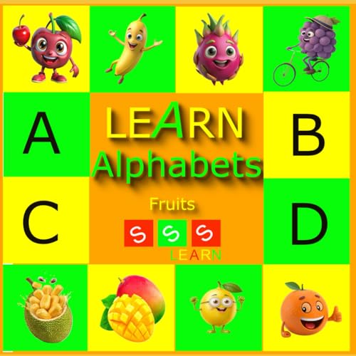 Learn Alphabets - Fruits (Paperback)