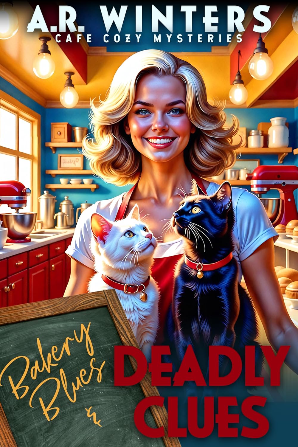 Bakery Blues and Deadly Clues (McBlack's Treats Cafe Cozy Mysteries, #4)