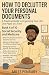 How to Declutter Your Personal Documents Book 4: Social Security and Medicare (How to Declutter Your Personal Documents Series)