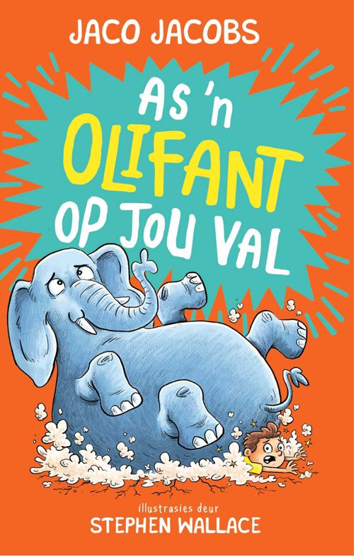 As 'n olifant op jou val (Paperback)