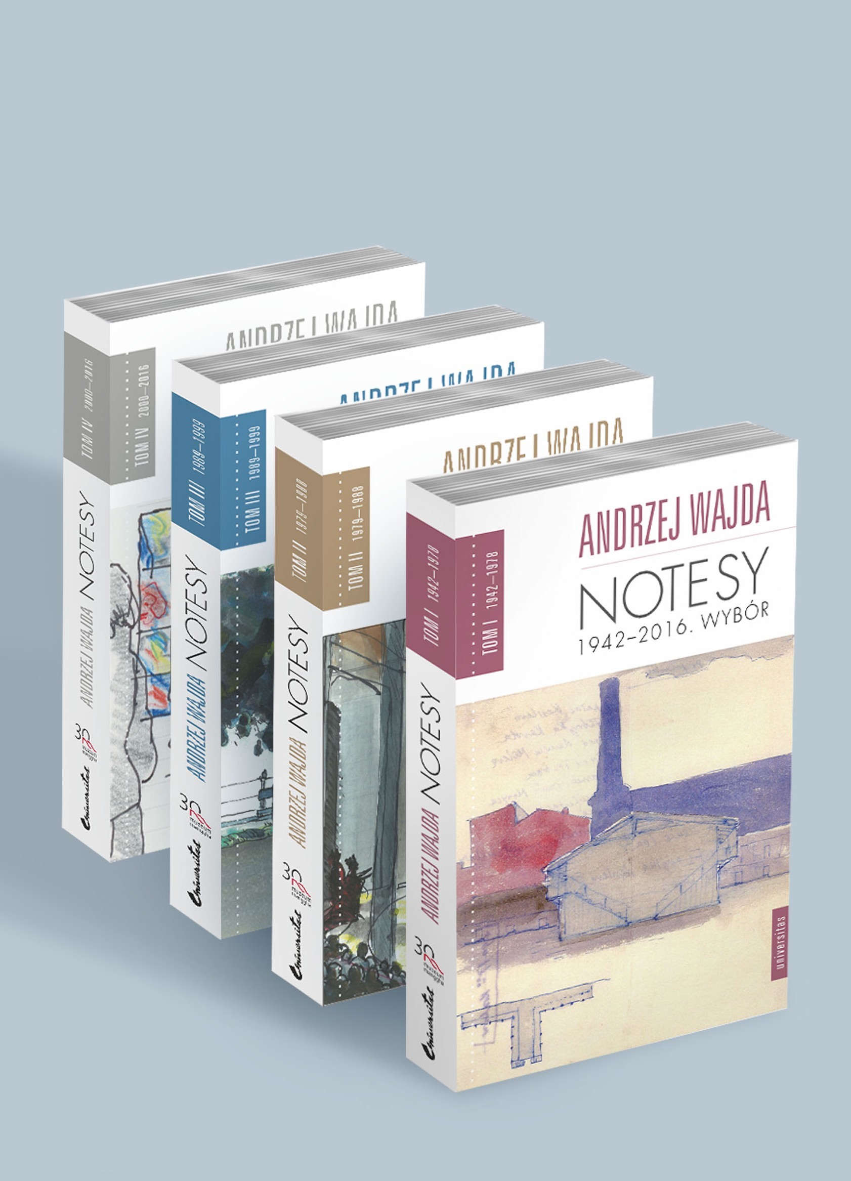 Notesy 1942-2016. Wybór, tom 1-4 (Paperback)