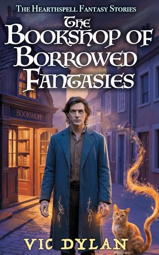 The Bookshop of Borrowed Fantasies: A Cozy Fantasy Novel of Magical Bookshops, Soft Magic, and Found Family (The Hearthspell Fantasy Stories)