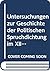 Untersuchungen zur Geschich...