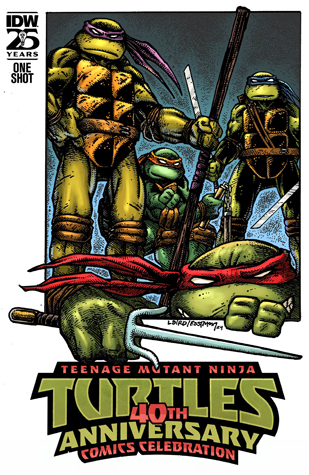 Teenage Mutant Ninja Turtles: 40th Anniversary Comics Celebration (Kindle Edition)