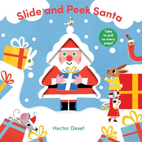 Slide and Peek Santa (Board Book)