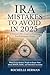 IRA Mistakes to Avoid in 20...
